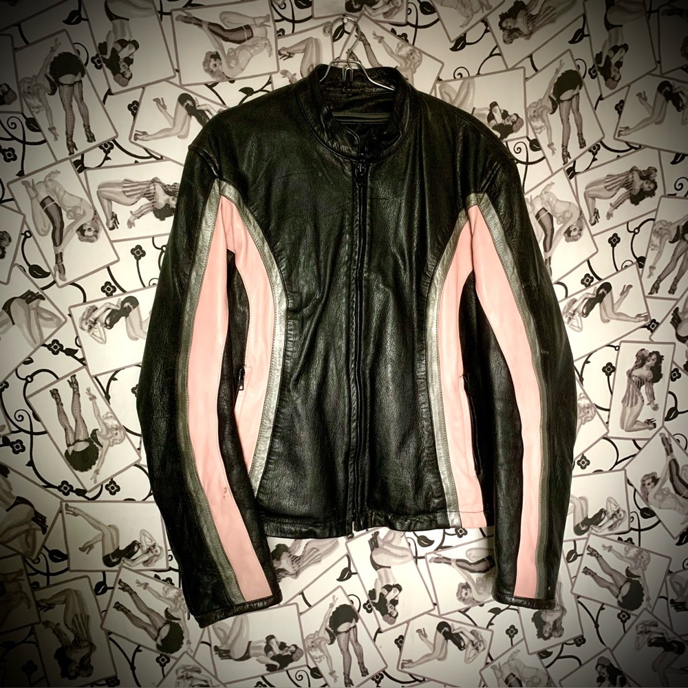 Genuine Leather Motorcycle Jacket